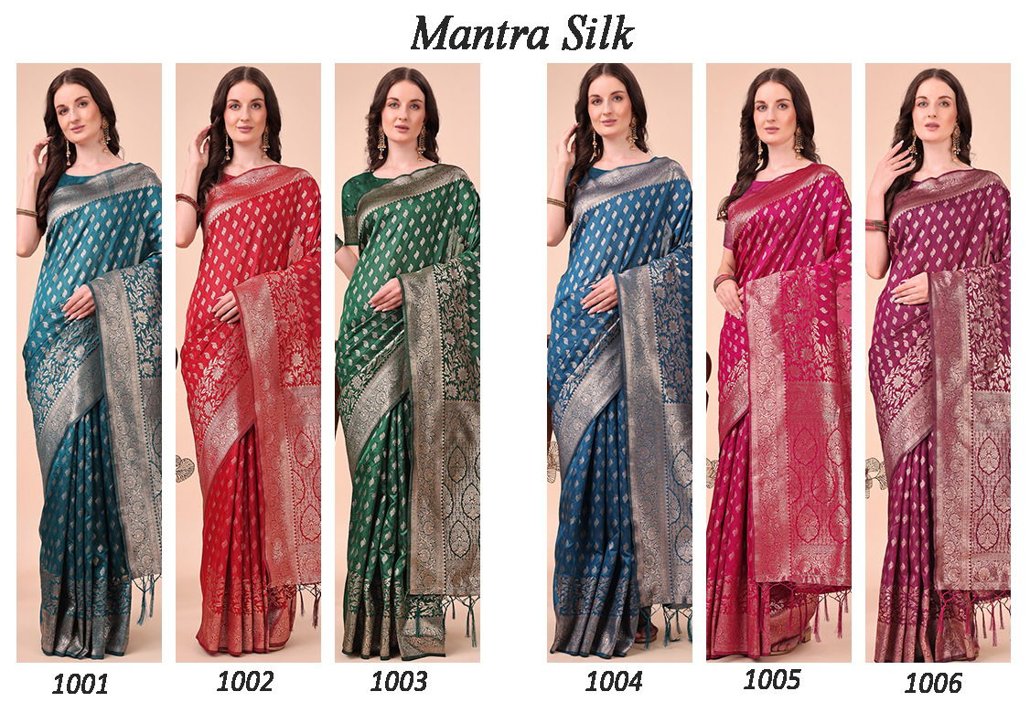 Mantra Silk By Astita Silk Wedding Wear Saree Wholesale Price In Surat